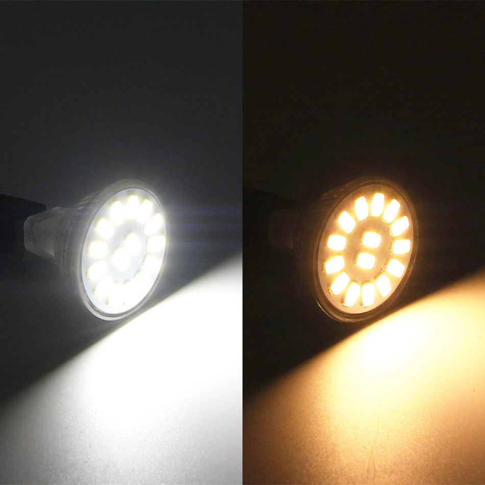 LED Glass Light Cup MR11 SMD2835 - 12V AC/DC LED Mini Spotlight