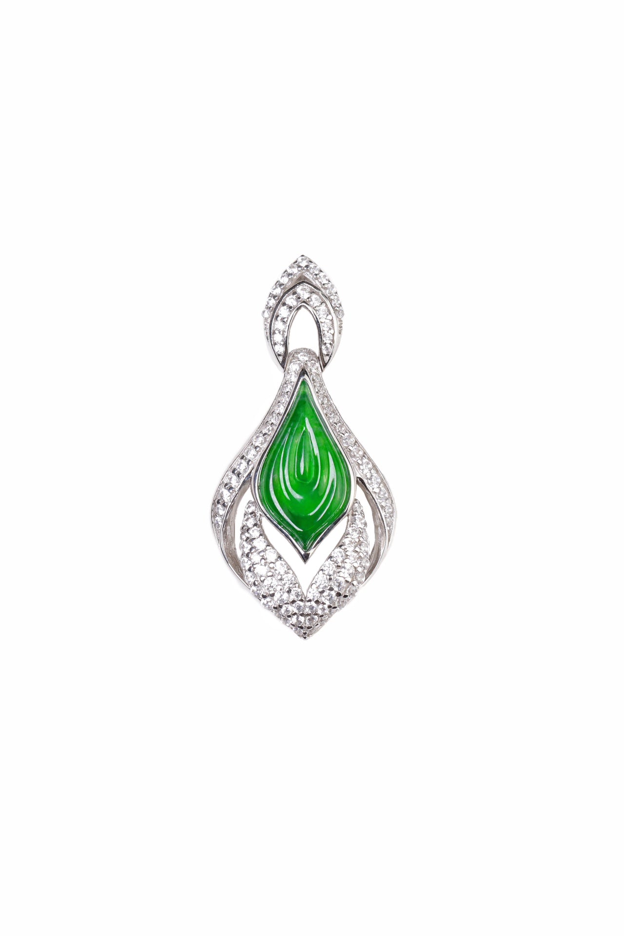 The Best of Goodness: Water Pendant S925 Silver Jade