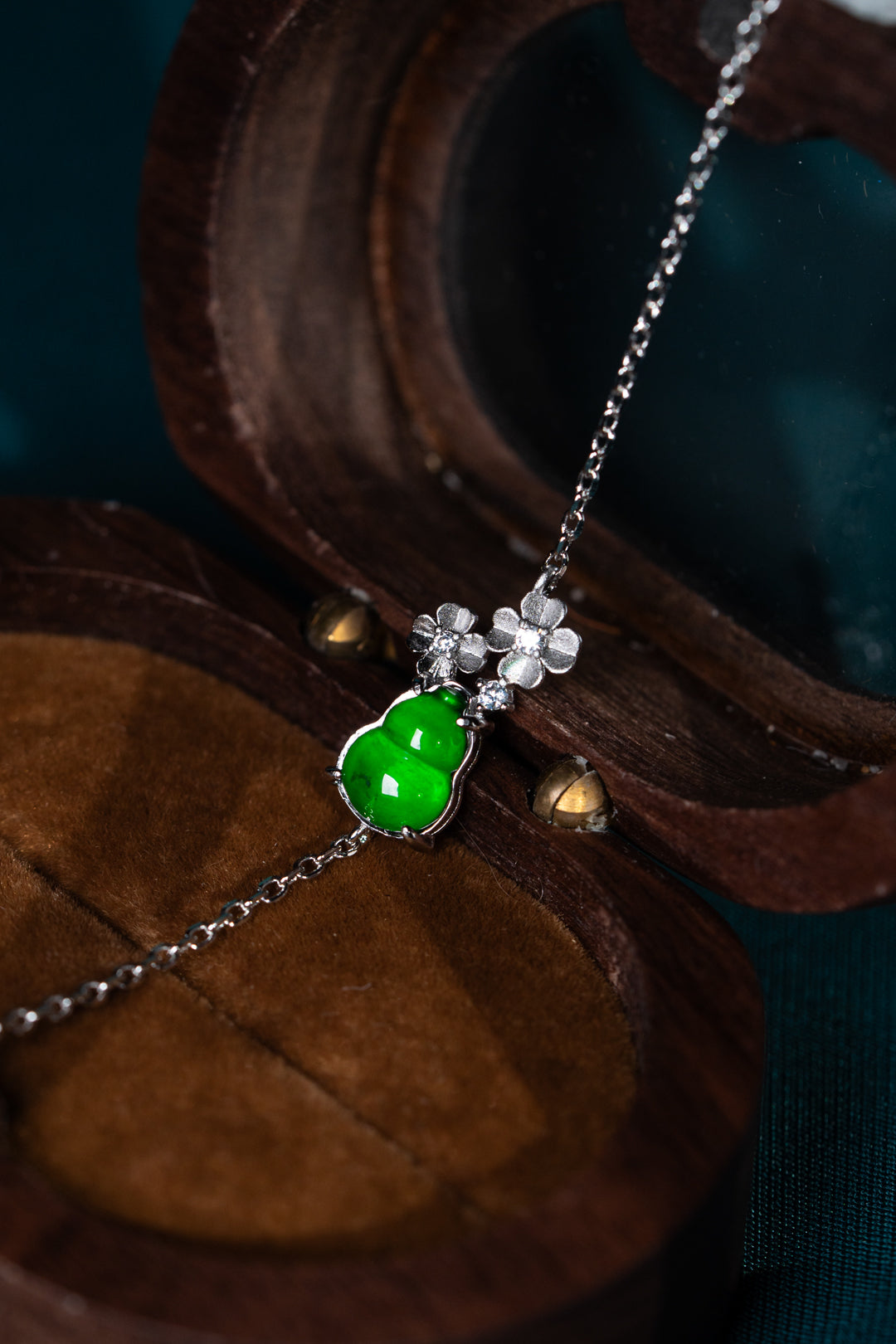 Gourd bracelet S925 silver jade