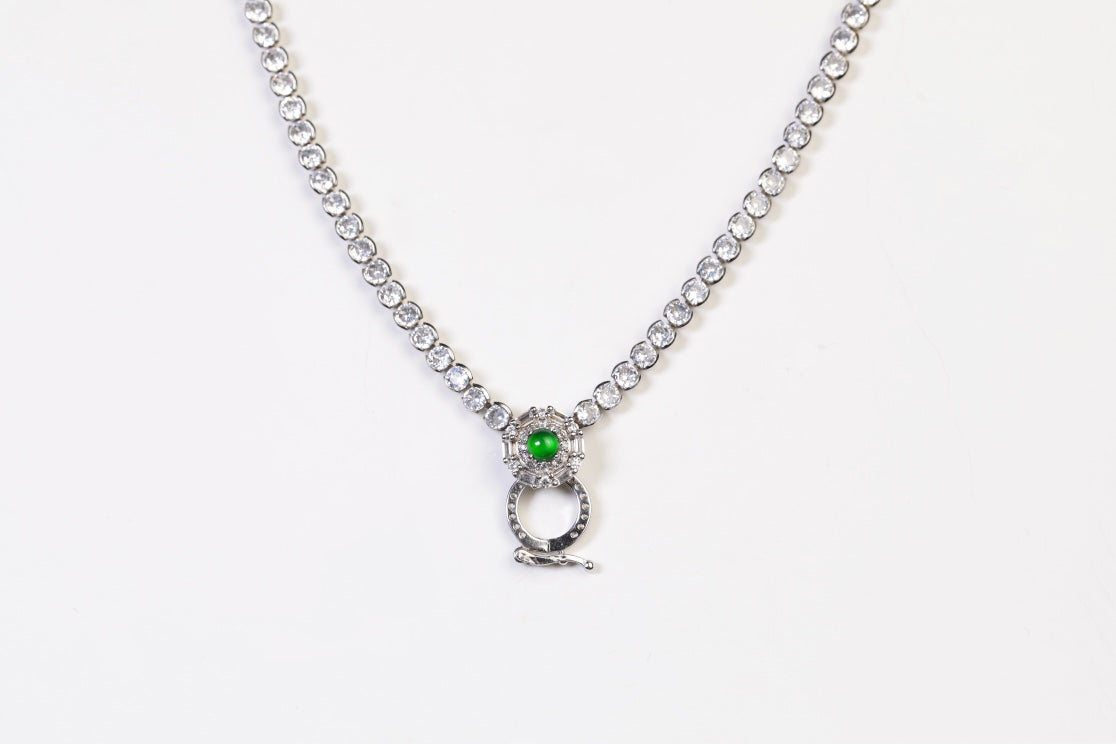 Universal Chain S925 Silver Jade