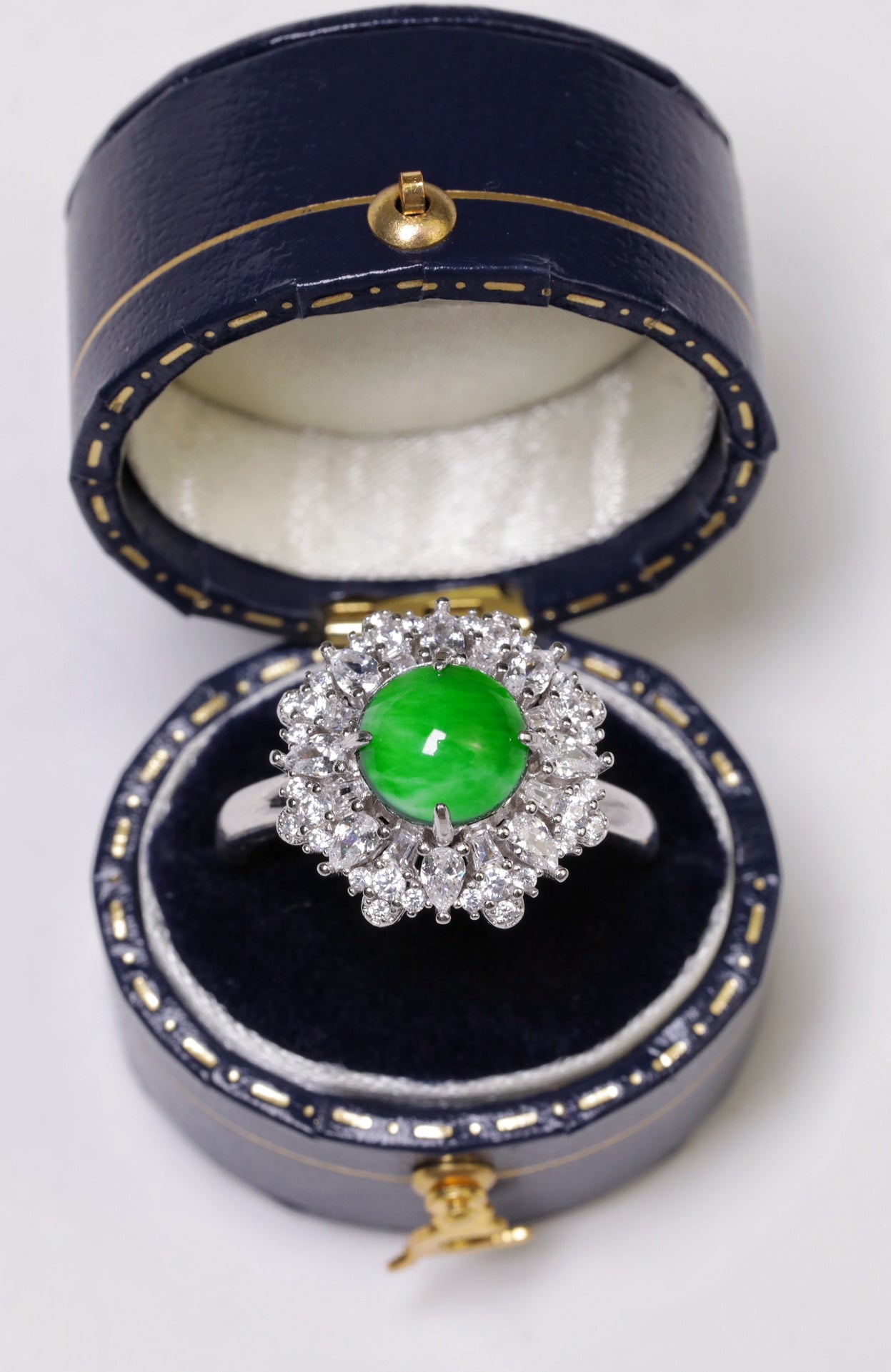 Ring of Innocence S925 silver jade