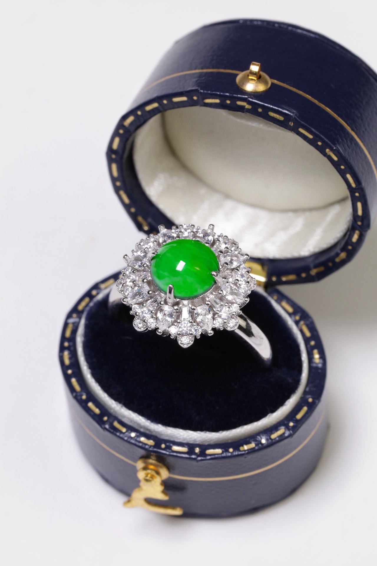 Ring of Innocence S925 silver jade