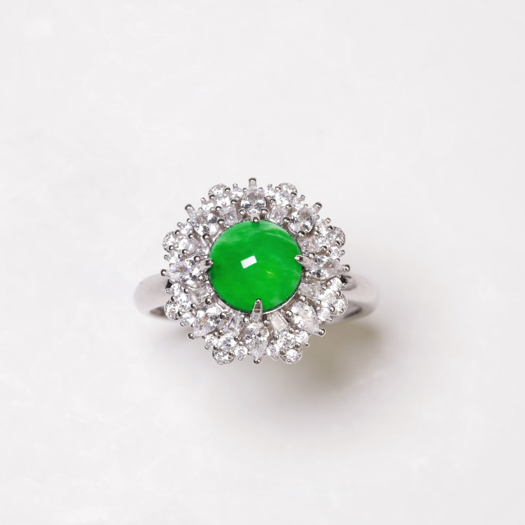 Ring of Innocence S925 silver jade