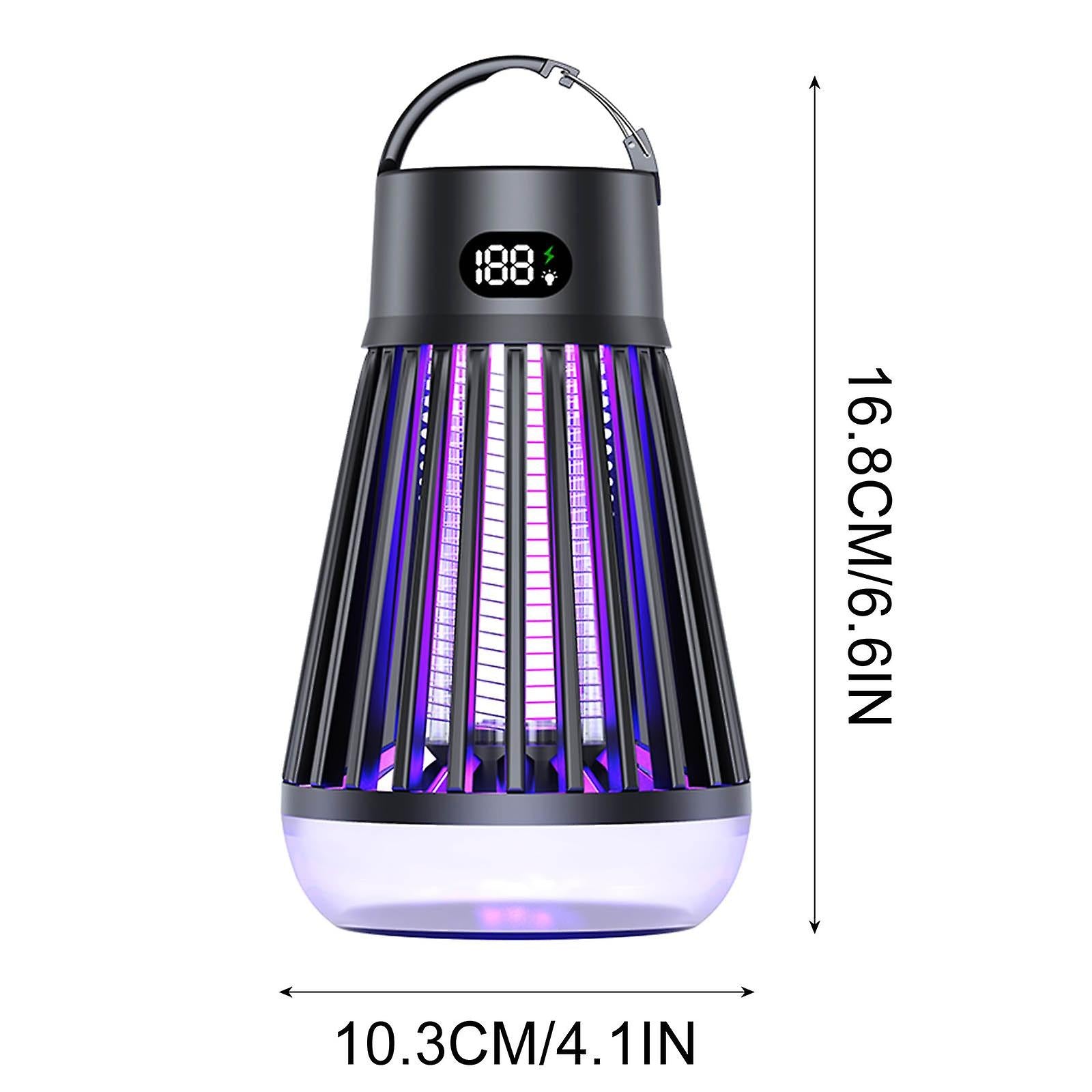 Multifunctional Mosquito Killer Lamp - Portable Electric Insect Zapper & Camping Lantern for Indoor and Outdoor Use