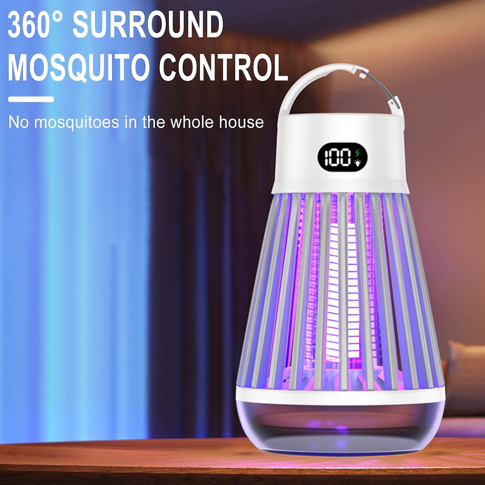 Multifunctional Mosquito Killer Lamp - Portable Electric Insect Zapper & Camping Lantern for Indoor and Outdoor Use