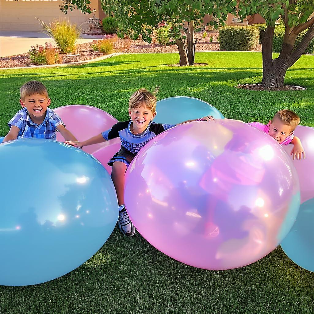 Giant Bubble Ball - Reusable Inflatable Water Balloon for Toddlers, Kids' Outdoor Toy for Yard Games and Summer Fun