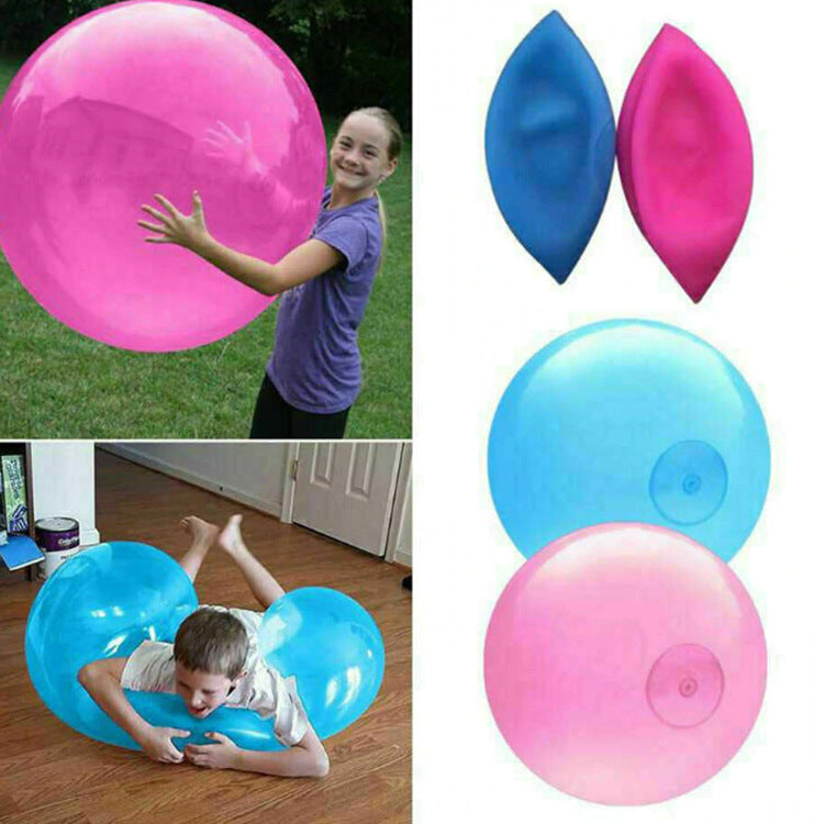 Giant Bubble Ball - Reusable Inflatable Water Balloon for Toddlers, Kids' Outdoor Toy for Yard Games and Summer Fun