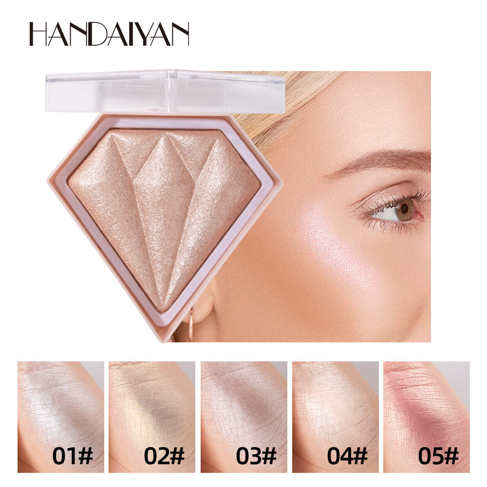 HANDAIYAN Diamond Highlighter Powder - Skin Brightening Contour & Nose Shading, Black Friday Sale