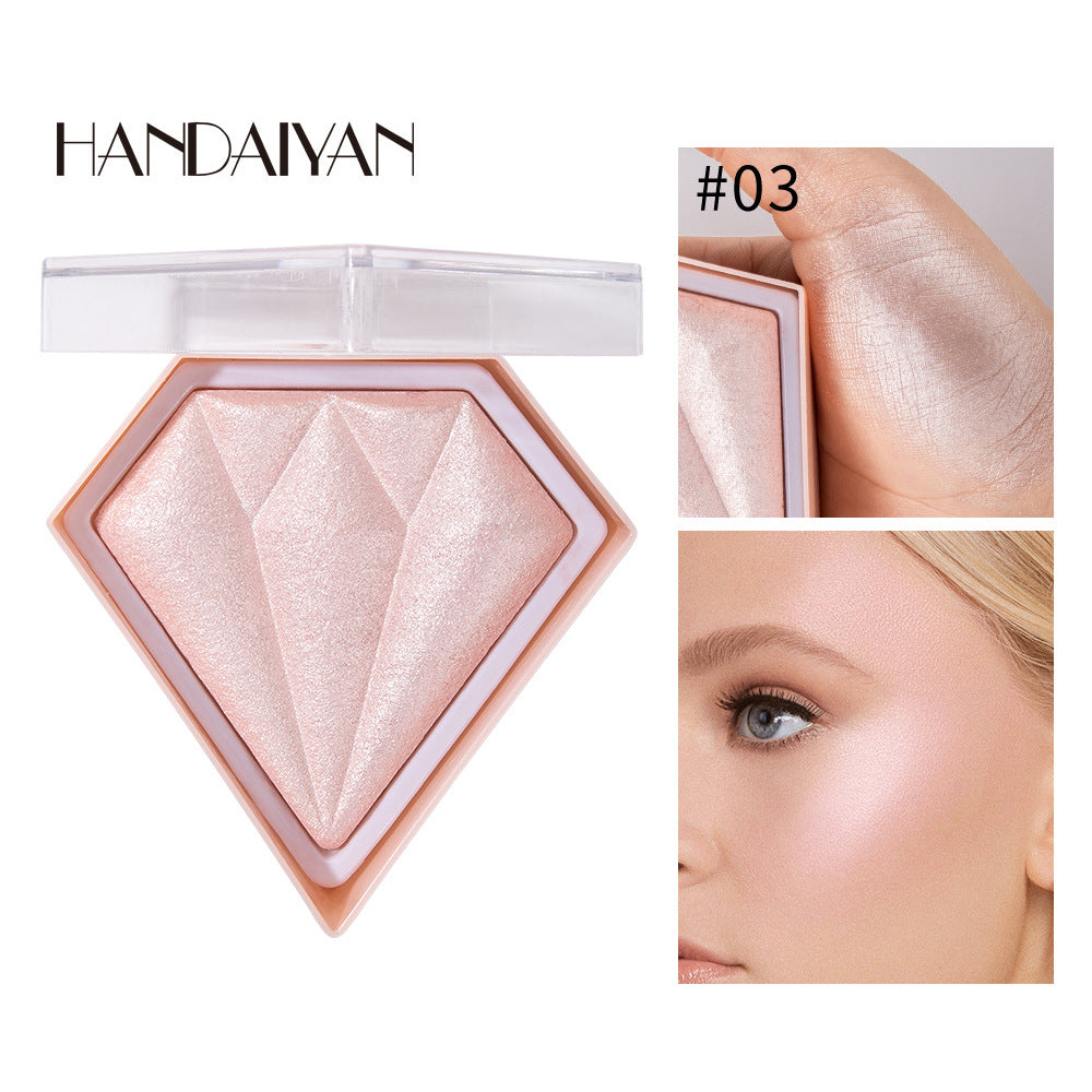 HANDAIYAN Diamond Highlighter Powder - Skin Brightening Contour & Nose Shading, Black Friday Sale