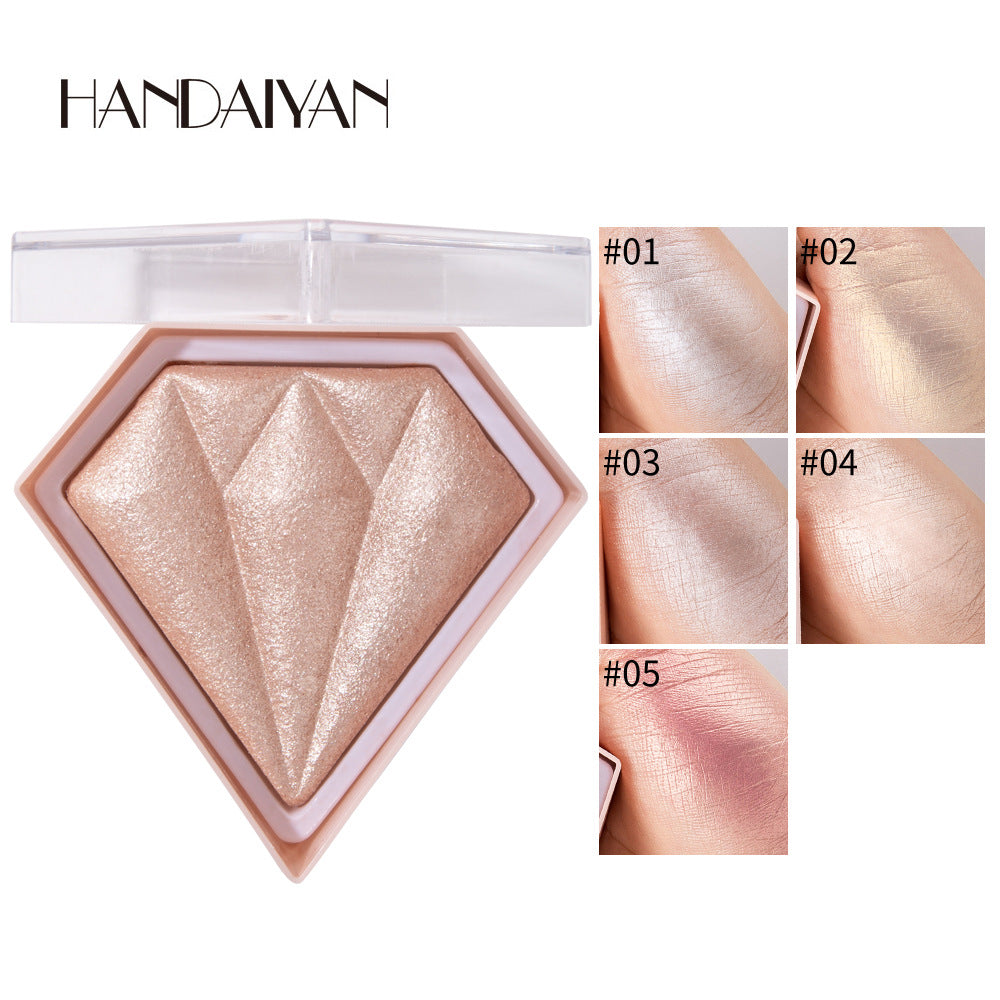 HANDAIYAN Diamond Highlighter Powder - Skin Brightening Contour & Nose Shading, Black Friday Sale