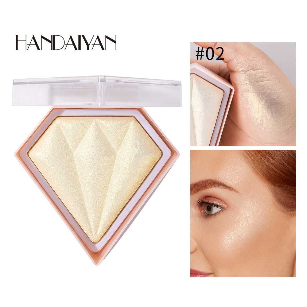 HANDAIYAN Diamond Highlighter Powder - Skin Brightening Contour & Nose Shading, Black Friday Sale