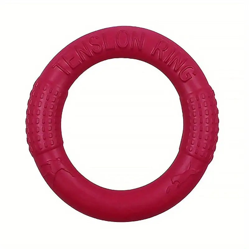 EVA Pet Toy - Tug Ring & Frisbee for Dogs, Training Disc for Improved Agility and Obedience