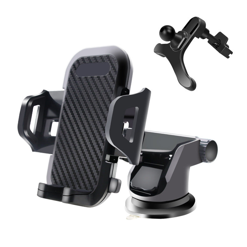 Multi-Function Car Phone Mount – Suction Cup & Air Vent Car Holder, Versatile Dashboard & Windshield Phone Stand