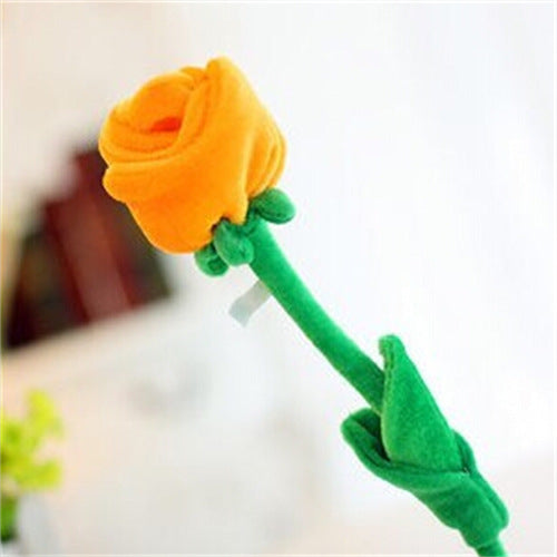 Realistic Plush Roses and Sunflowers - Cute Fabric Artificial Flowers for Home Decor, Hotel Display, and Floral Arrangements