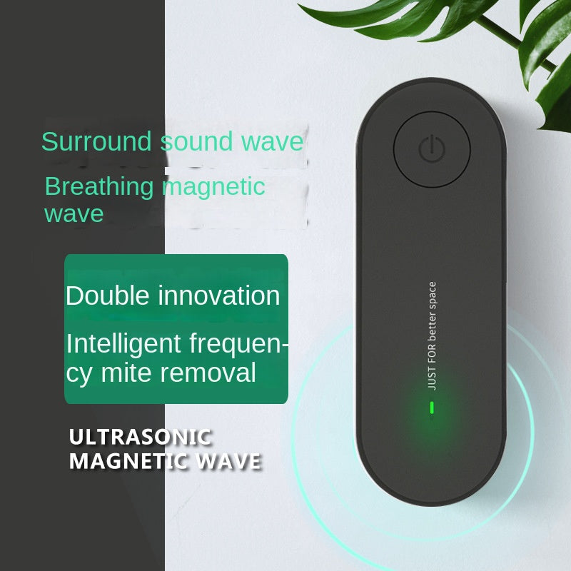 Ultrasonic Mite Remover - Wireless Home Device for Bed, Mosquito, Mite, Insect, and Rodent Control