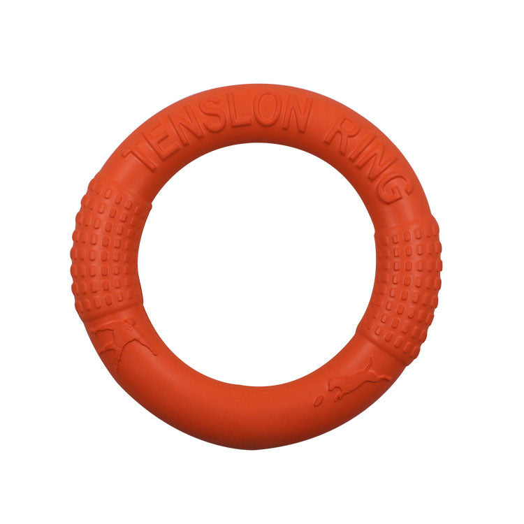 EVA Pet Toy - Tug Ring & Frisbee for Dogs, Training Disc for Improved Agility and Obedience