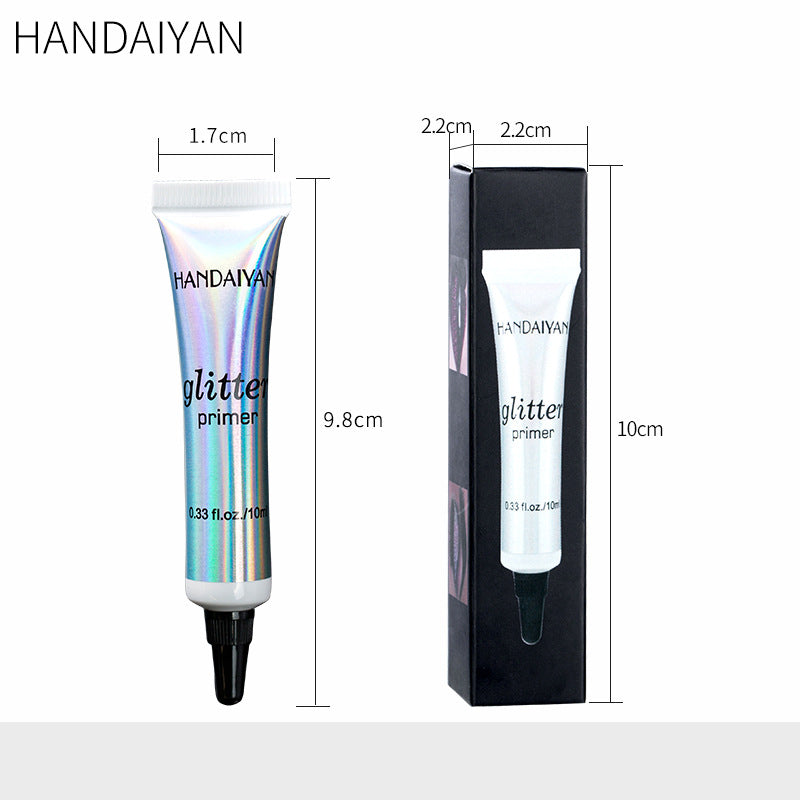 HANDAIYAN Multi-Use Glitter Primer - Lip, Eye, and Face Base for Long-Lasting Shine