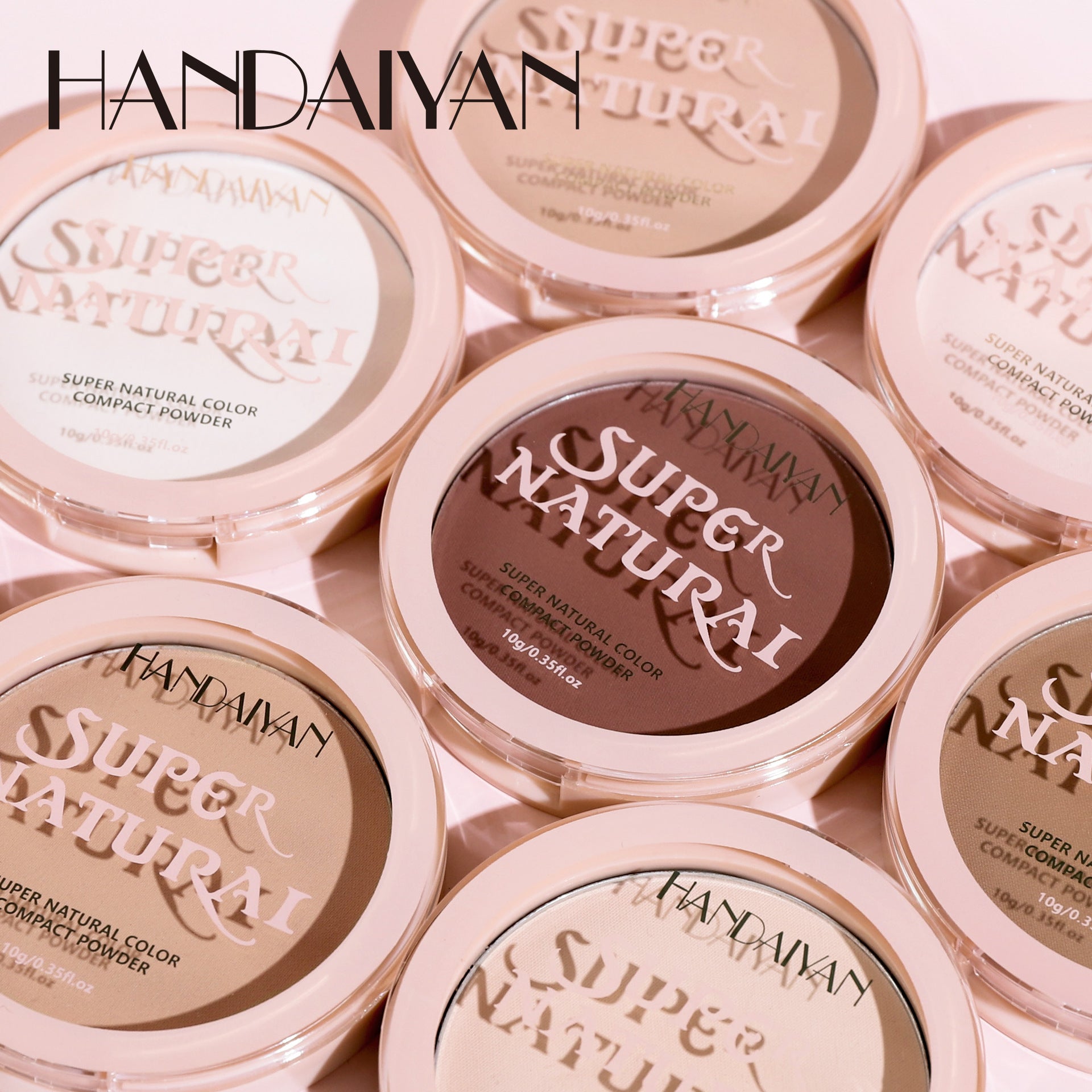 HANDAIYAN Setting Powder - Oil Control, Waterproof, Long-Lasting, Hydrating, and Flawless Coverage