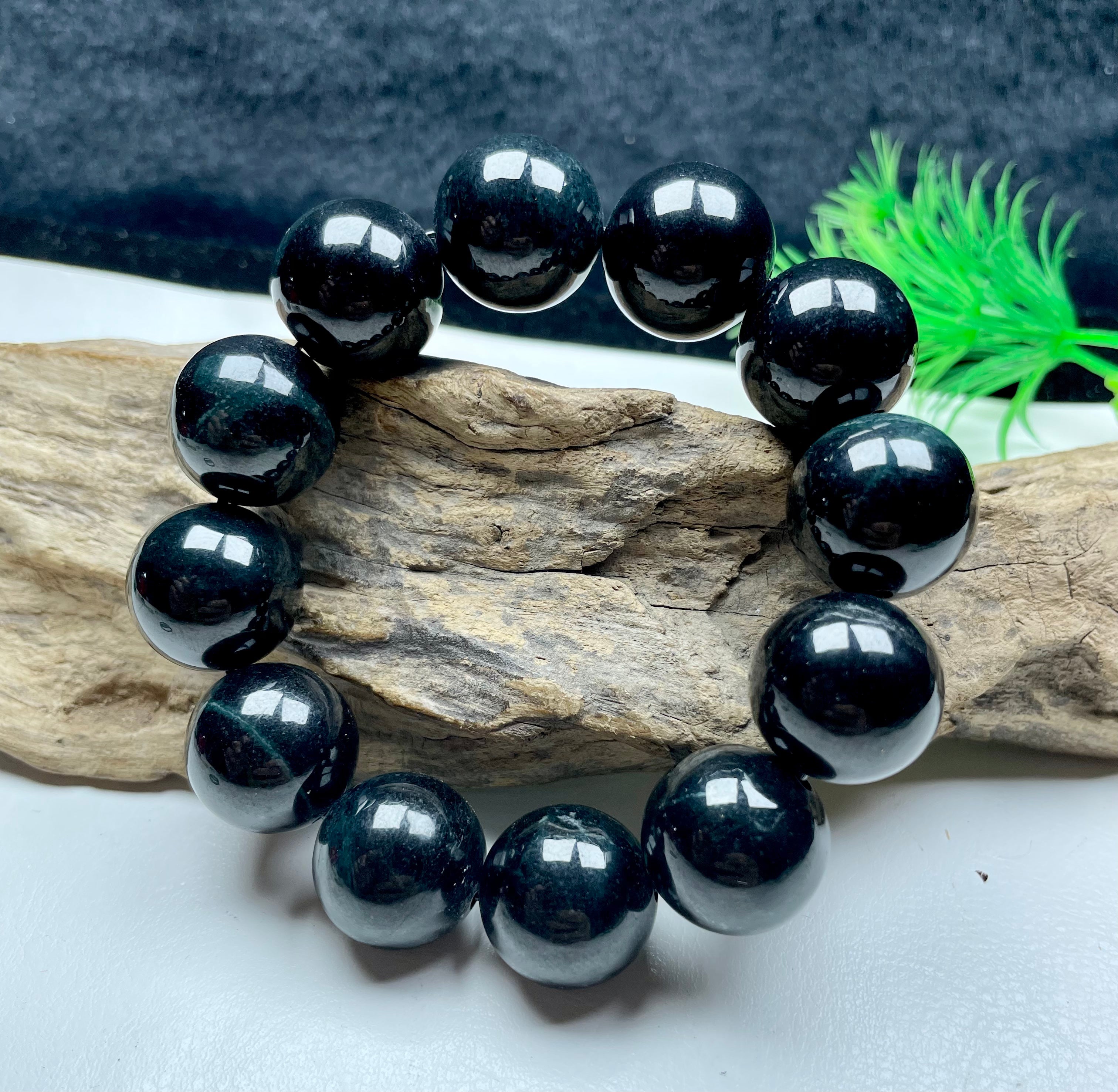 Natural Burmese Jade Bracelet