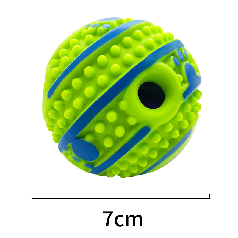 Pet Toy Ball for Medium to Large Dogs - Interactive Chew, Treat Dispensing, and Squeaky Toy