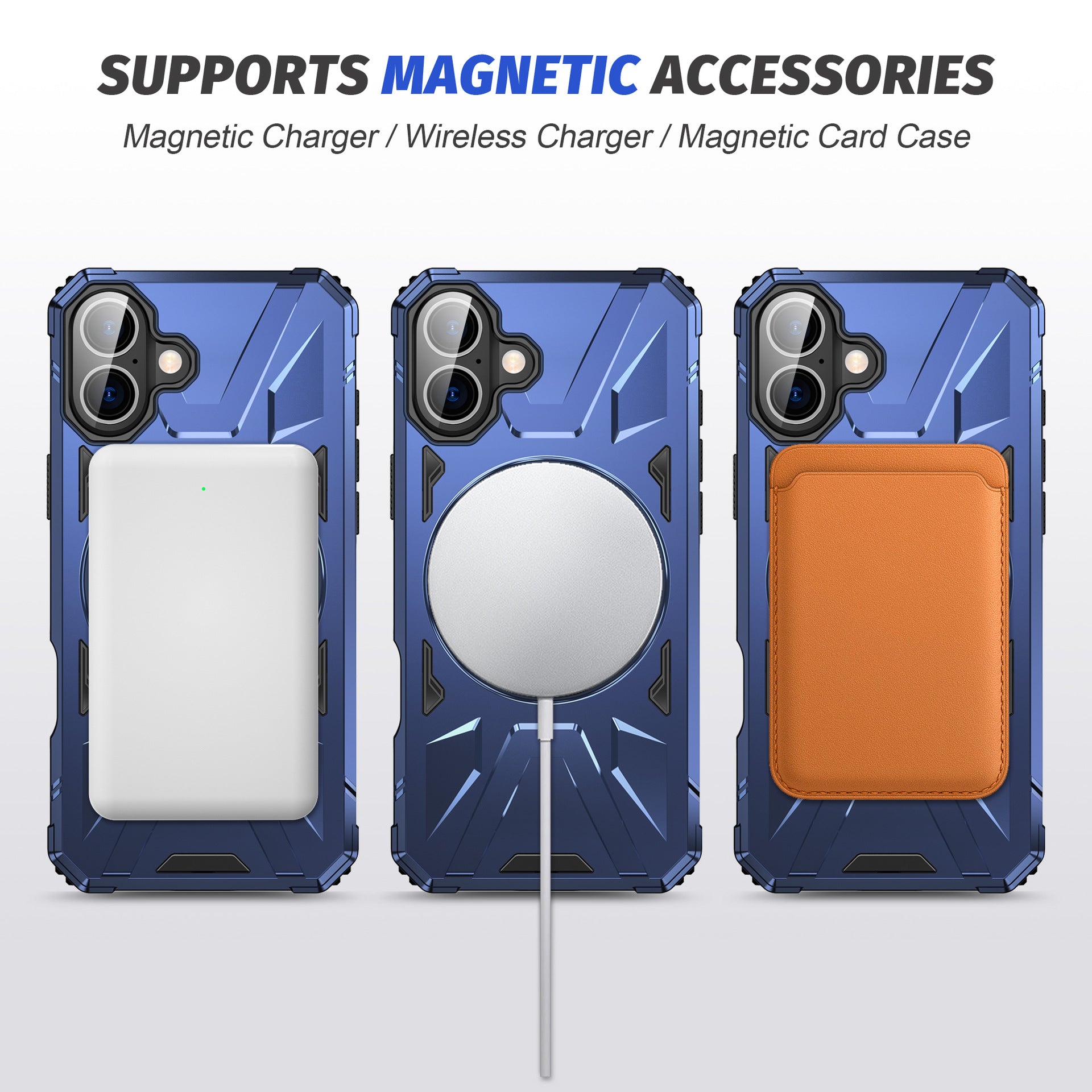 Titans for Apple series magnetic ring holder mobile phone case mobile phone protective cover