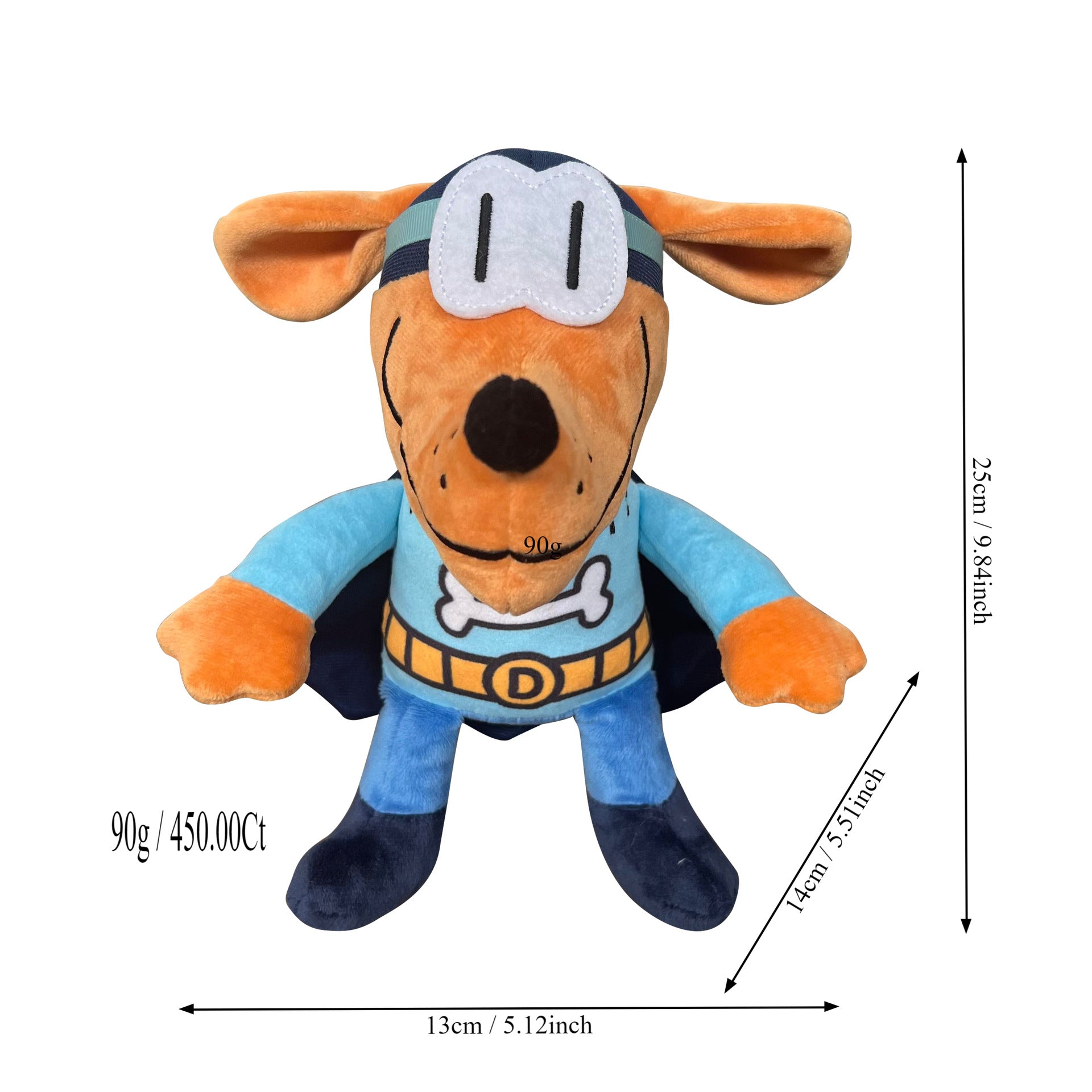 Dog Man Plush Toy