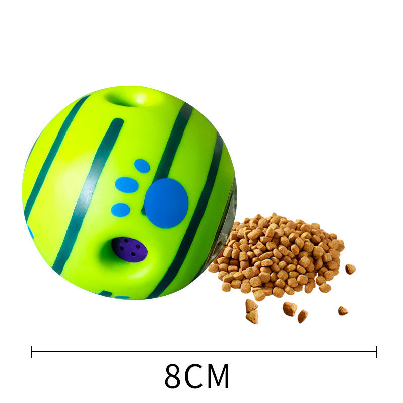 Pet Toy Ball for Medium to Large Dogs - Interactive Chew, Treat Dispensing, and Squeaky Toy