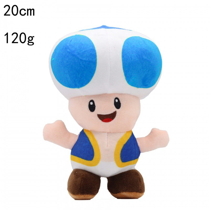 Mario Plumber and Mushroom Plush Toys