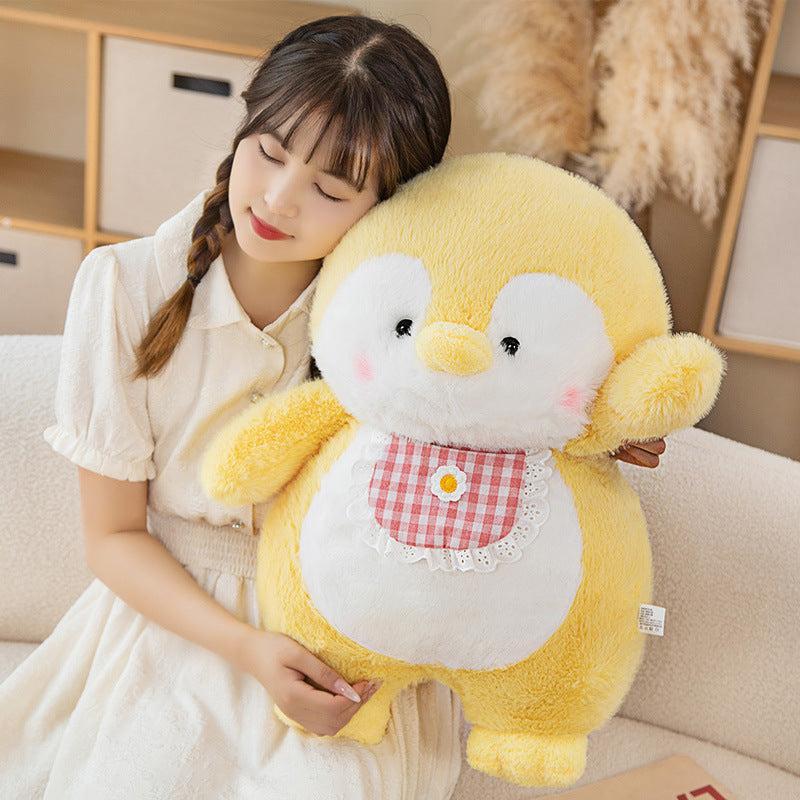 Cute little penguin doll sleeping pillow plush toy girl doll children doll birthday gift