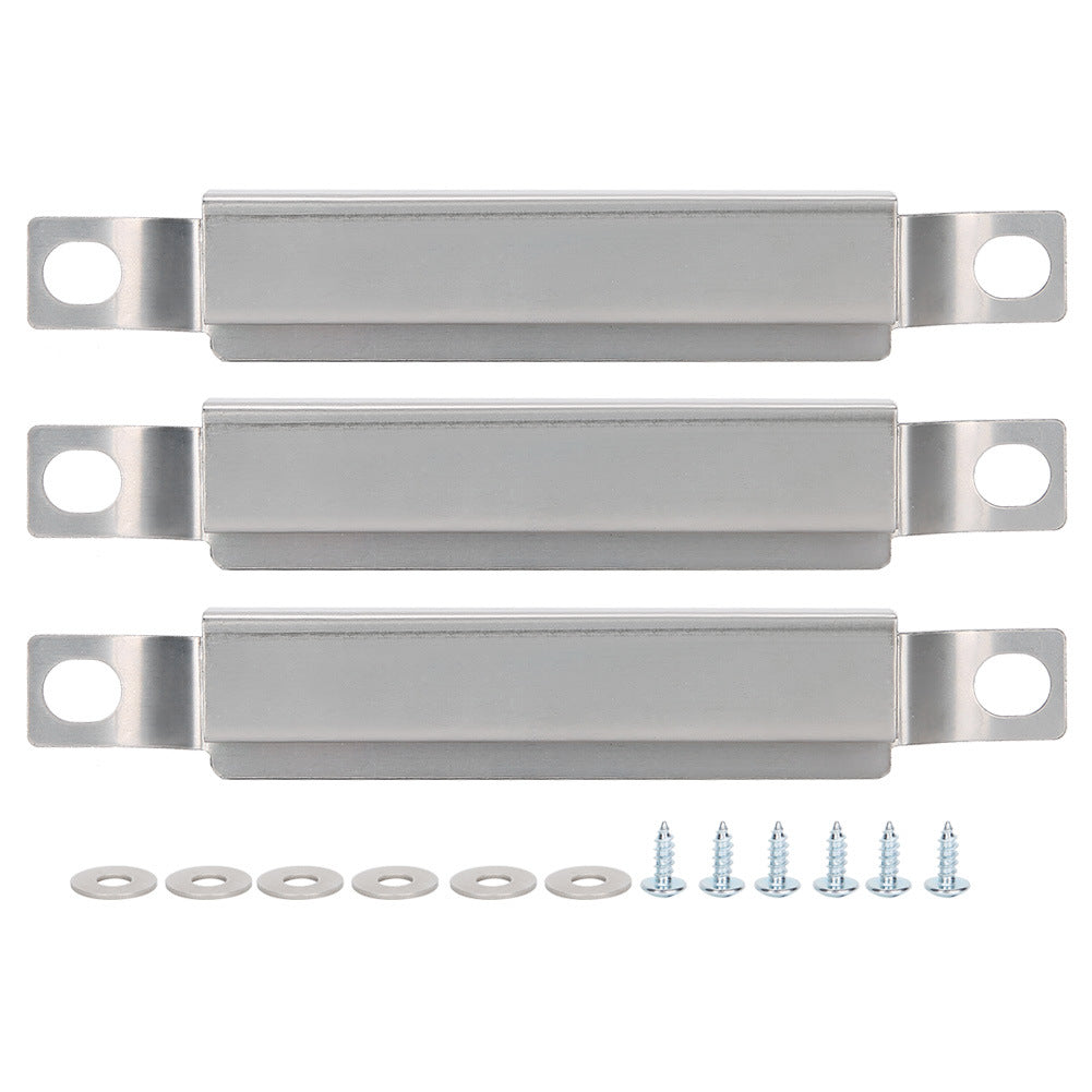 Universal Adjustable Replacement Burner - Enamel Heat Plate & Stainless Steel Grill Parts