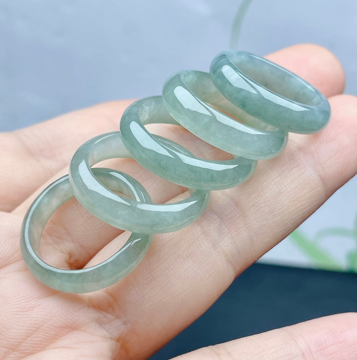 Natural Burmese Jadeite Ring