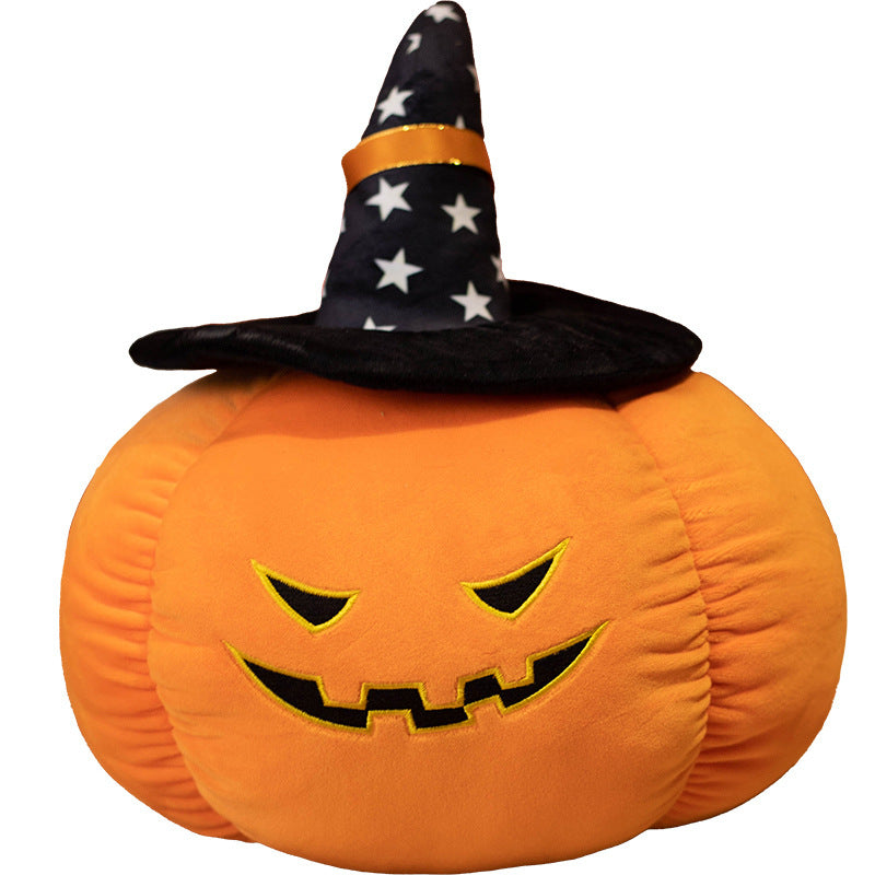 Funny Halloween Pumpkin Pillow Doll