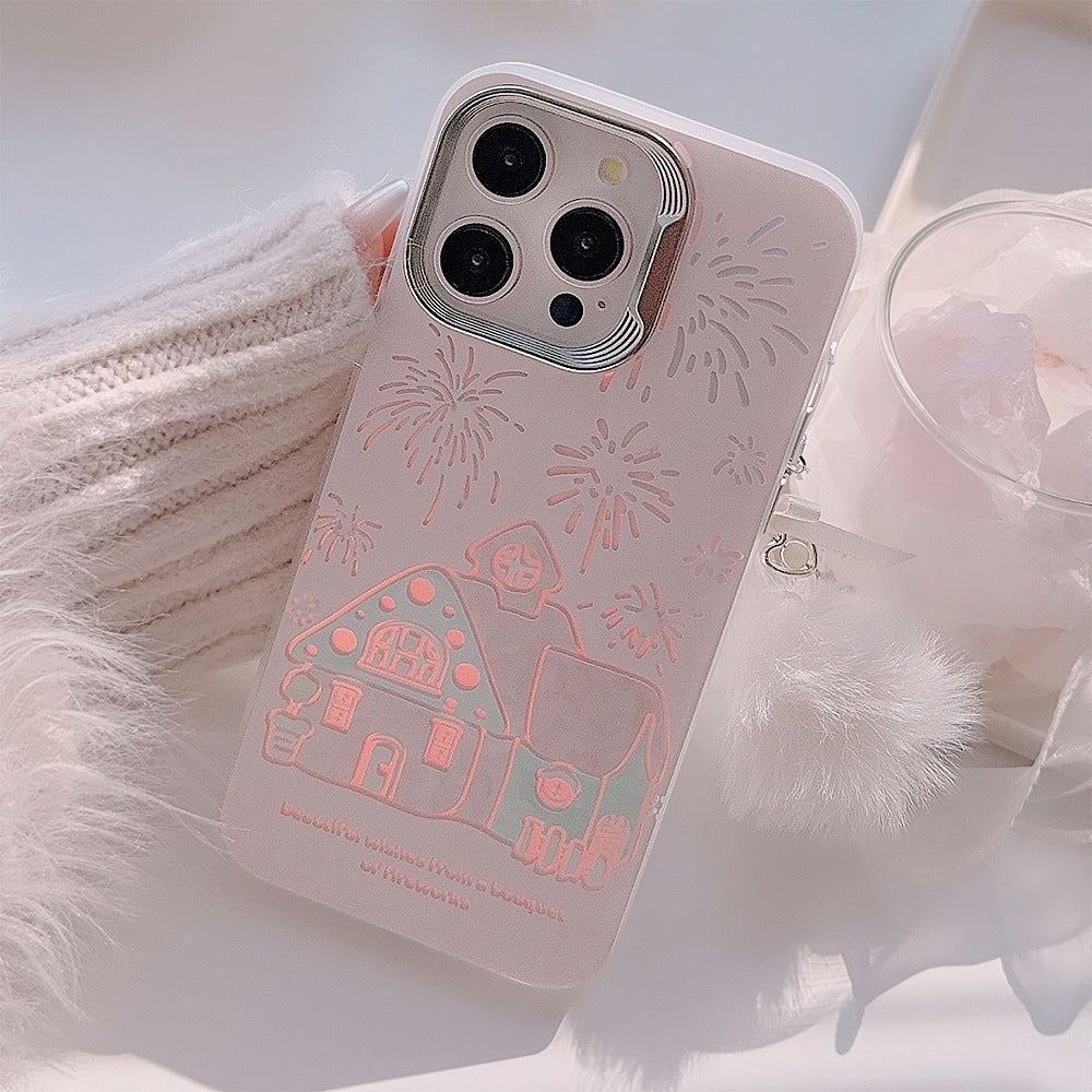 Dream Castle Fireworks for Apple Series Mobile Phone Case