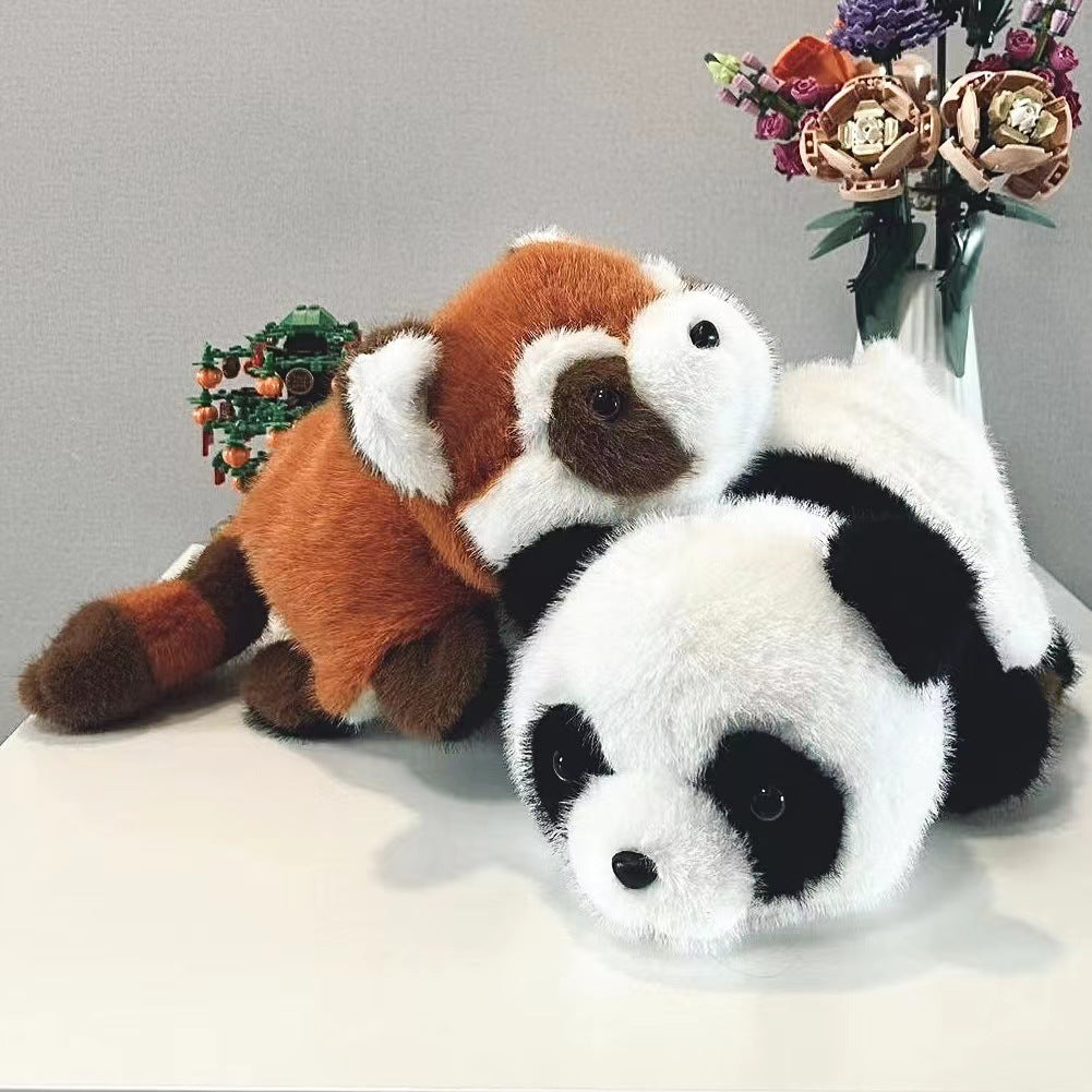 Reversible Panda Plush Toy - Cute Transforming Stuffed Animal