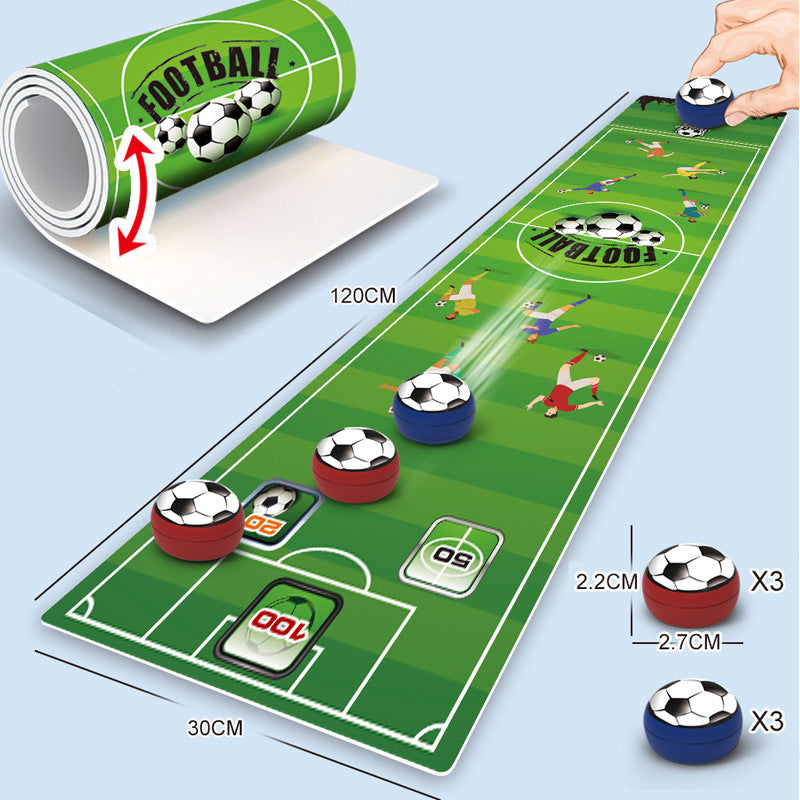 Indoor Curling Board Game Set - Interactive Tabletop Sports Toy for Kids and Family