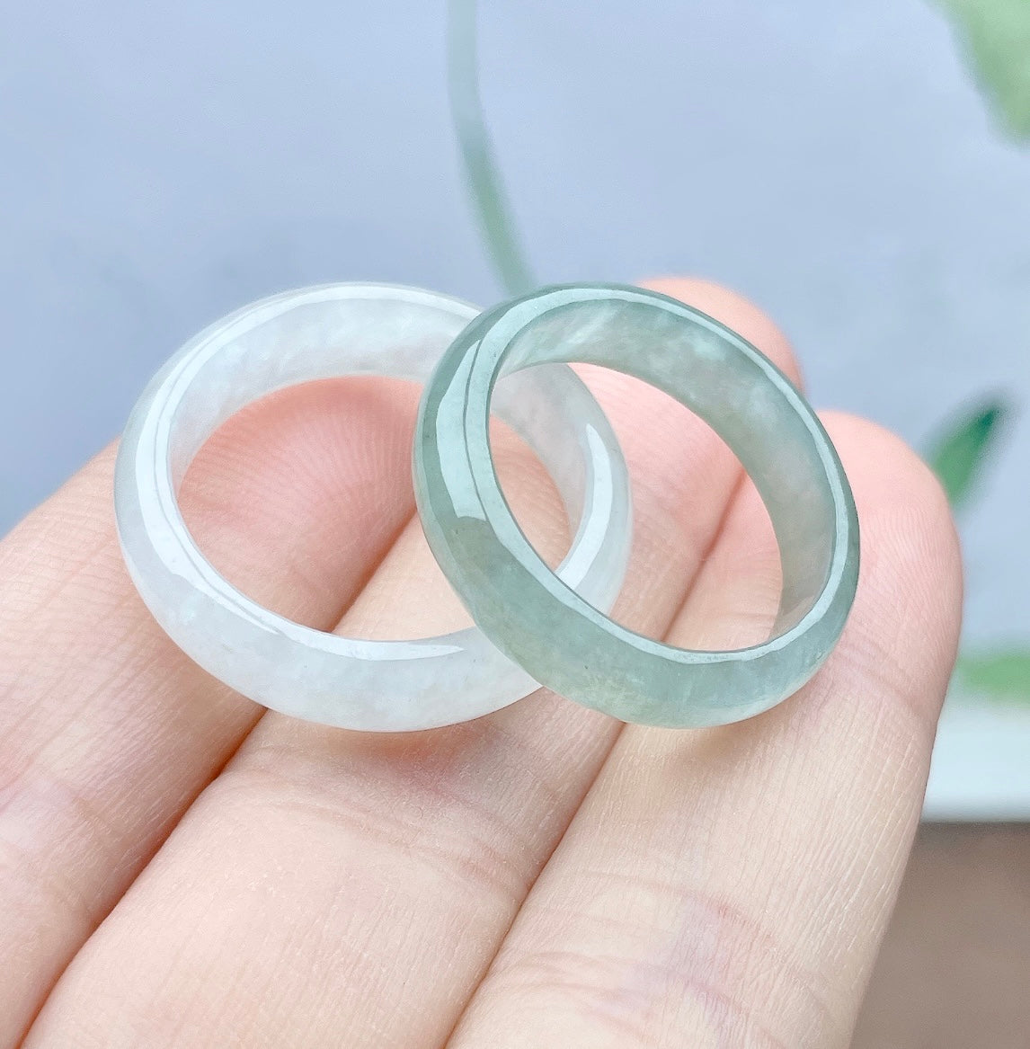 Natural Burmese Jadeite Ring