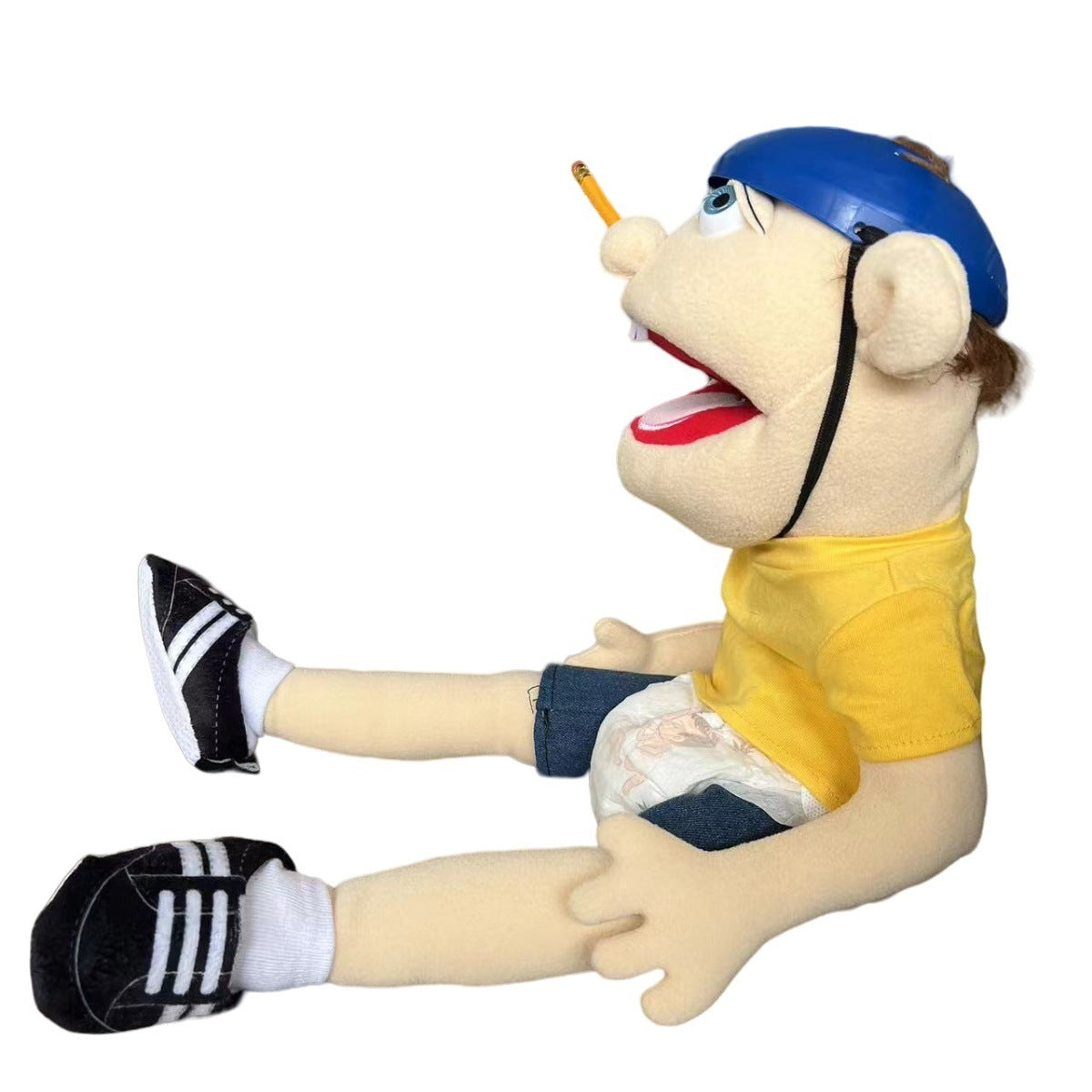 Funny Open Mouth Boy Interactive Doll