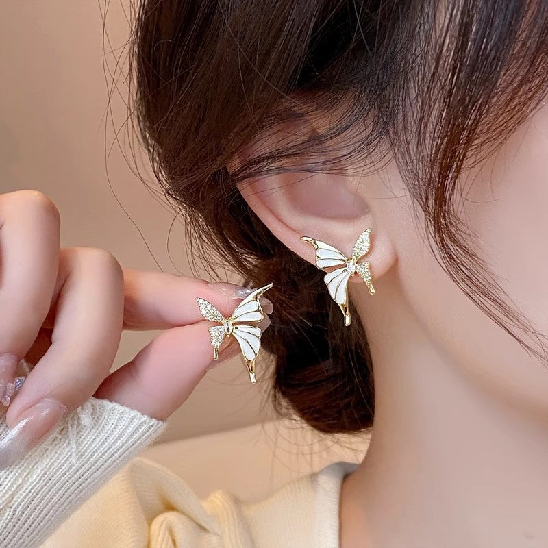 Fashionable tassel earrings for women, long earrings, internet celebrity earrings, face-slimming earrings