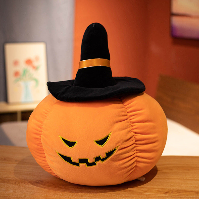 Funny Halloween Pumpkin Pillow Doll