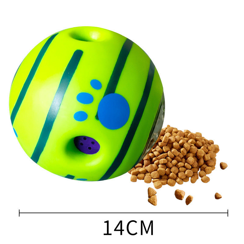 Pet Toy Ball for Medium to Large Dogs - Interactive Chew, Treat Dispensing, and Squeaky Toy