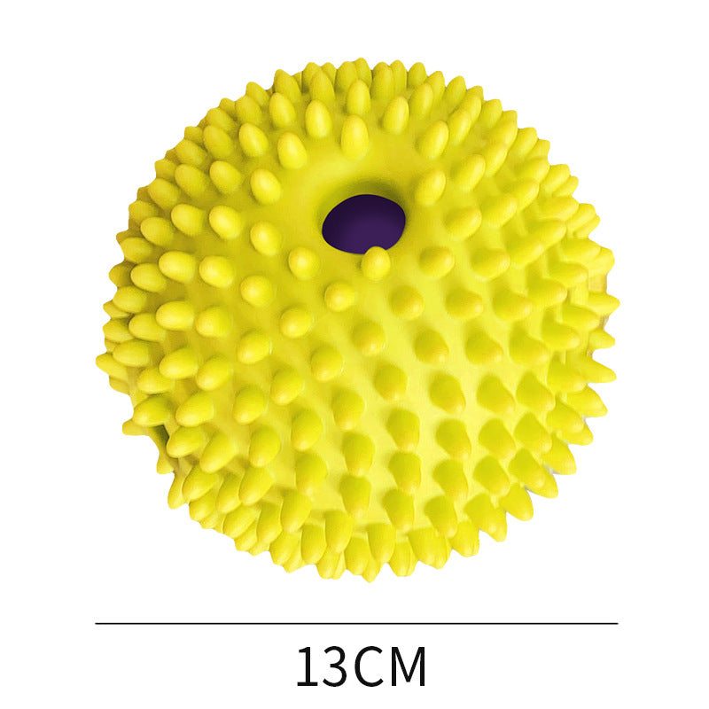 Pet Toy Ball for Medium to Large Dogs - Interactive Chew, Treat Dispensing, and Squeaky Toy