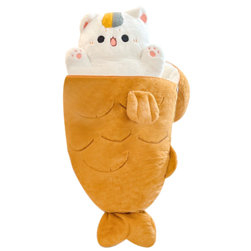 Taiyaki Plush Pillow - Cute Carrot Rabbit and Animal Plush Toy