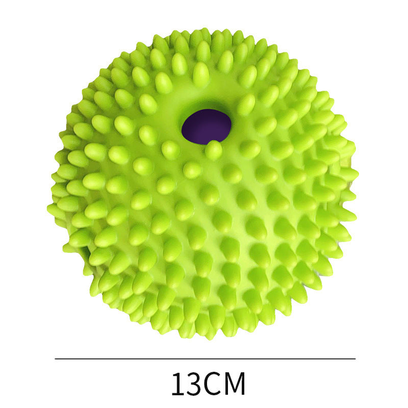 Pet Toy Ball for Medium to Large Dogs - Interactive Chew, Treat Dispensing, and Squeaky Toy