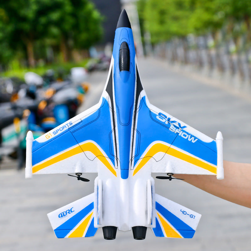 SU-35 Fighter Jet RC Airplane - Dual-Channel Fixed-Wing Glider with Remote Control, Foam Aircraft Toy