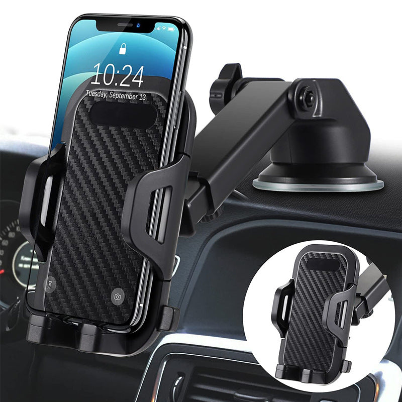 Multi-Function Car Phone Mount – Suction Cup & Air Vent Car Holder, Versatile Dashboard & Windshield Phone Stand