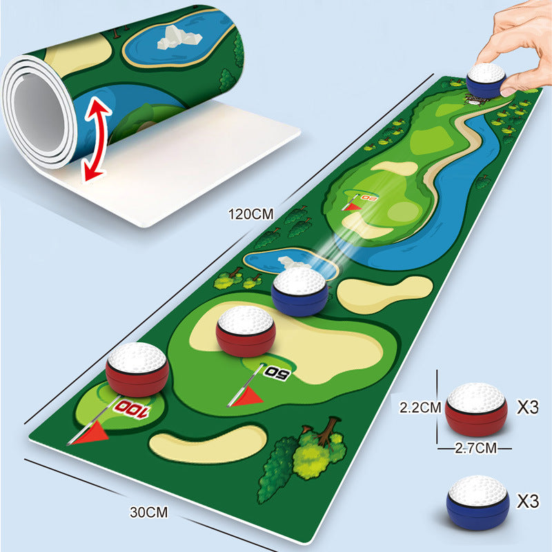 Indoor Curling Board Game Set - Interactive Tabletop Sports Toy for Kids and Family