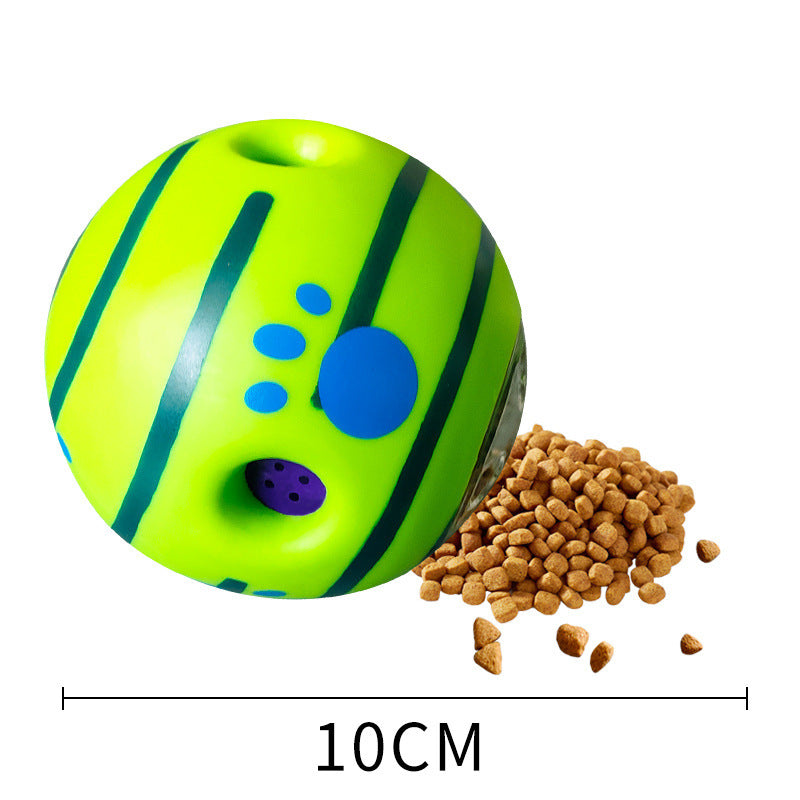 Pet Toy Ball for Medium to Large Dogs - Interactive Chew, Treat Dispensing, and Squeaky Toy