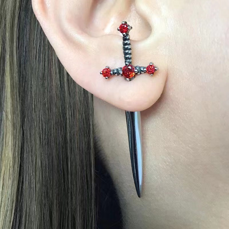 Korean-Japanese Style Magnetic Earrings - Non-Pierced Magnetic Studs for Women, Unique Creative Design