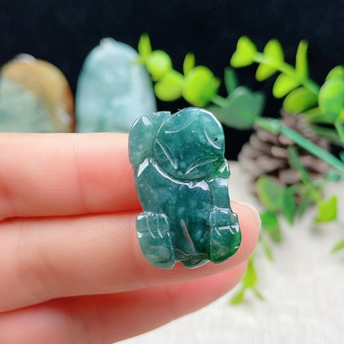 Natural Burmese Jade Pixiu