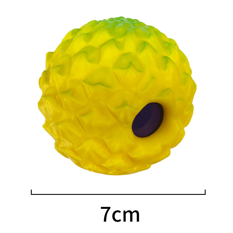 Pet Toy Ball for Medium to Large Dogs - Interactive Chew, Treat Dispensing, and Squeaky Toy